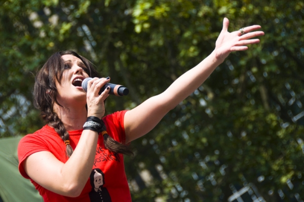 Photo Coverage: ADDAMS FAMILY, MEMPHIS, et al. Perform at Broadway in Bryant Park! Image