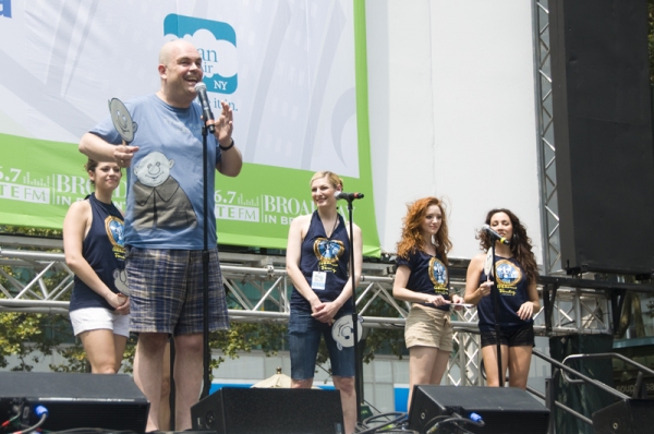 Photo Coverage: ADDAMS FAMILY, MEMPHIS, et al. Perform at Broadway in Bryant Park! Image