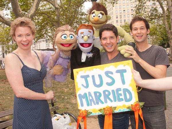Photo Coverage: AVENUE Q's Gay Couple 'Rod' & 'Ricky' Wed in NYC Image
