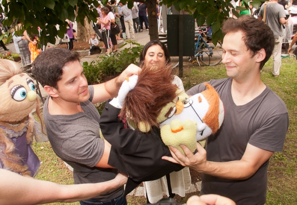 Photo Coverage: AVENUE Q's Gay Couple 'Rod' & 'Ricky' Wed in NYC Image