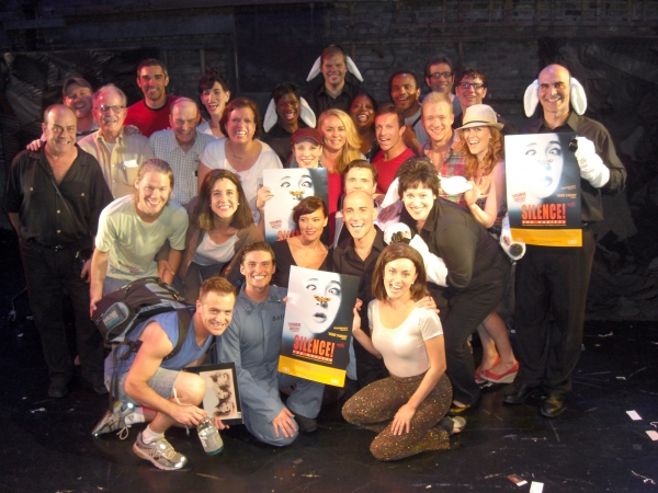 Randy Harrison & Broadway's CHICAGO company with the cast of SILENCE! THE MUSICAL Photo