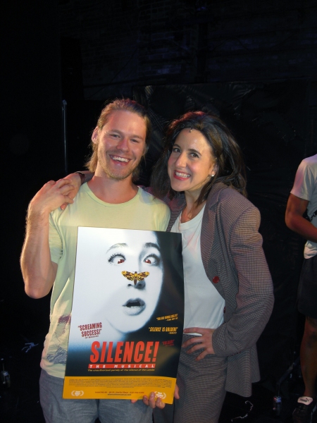 Photo Flash: CHICAGO Cast & Randy Harrison Visit SILENCE! Image