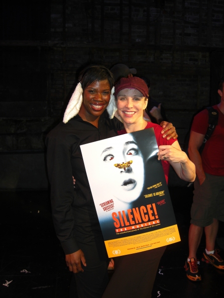 Photo Flash: CHICAGO Cast & Randy Harrison Visit SILENCE! Image