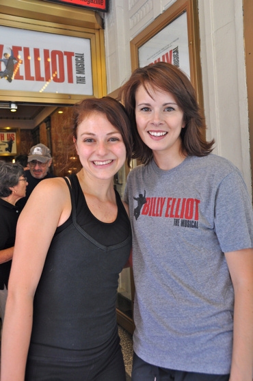 Photo Coverage: BILLY ELLIOT Celebrates National Dance Day with Sidewalk Warmup Image