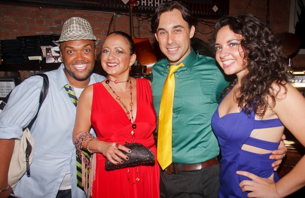 Frank Viveros, Natalie Toro, Ryan Duncan, and Virginia Cavaliere Photo