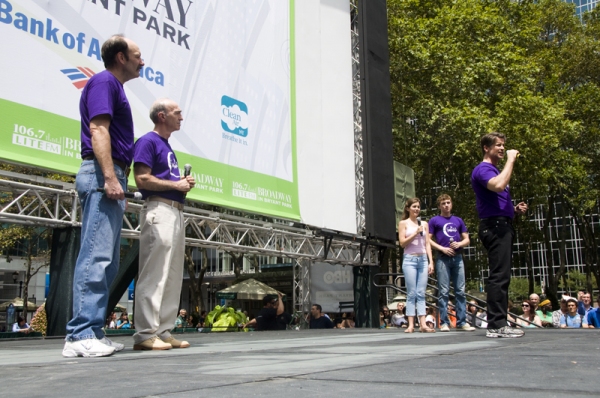 Photo Coverage: HAIR, ANYTHING GOES, PHANTOM & More Play Broadway in Bryant Park! Image