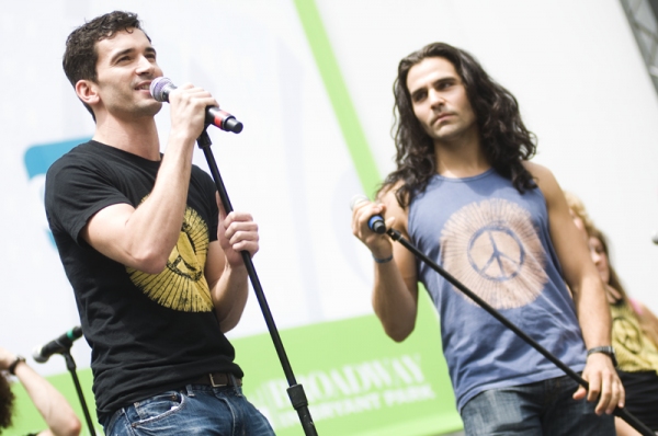 Photo Coverage: HAIR, ANYTHING GOES, PHANTOM & More Play Broadway in Bryant Park! Image