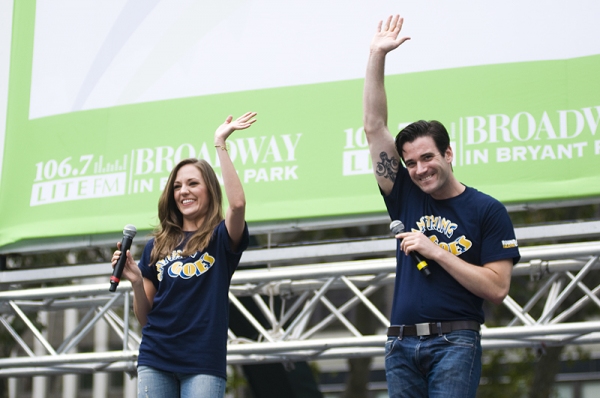 Laura Osnes & Colin Donnell Photo