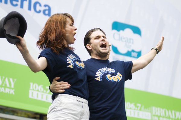 Photo Coverage: HAIR, ANYTHING GOES, PHANTOM & More Play Broadway in Bryant Park! Image