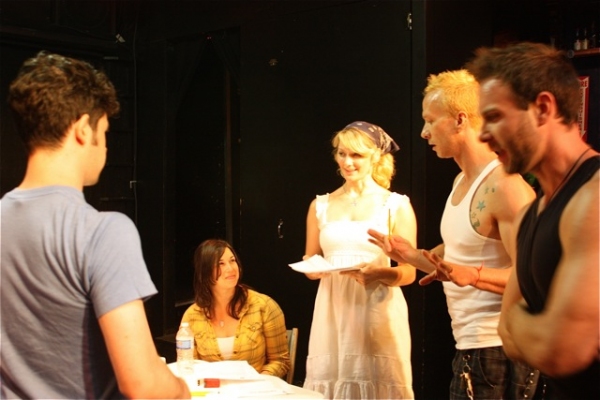 Photo Flash: In Rehearsal with Horse Trade's EIGHTYTHREE DOWN Image
