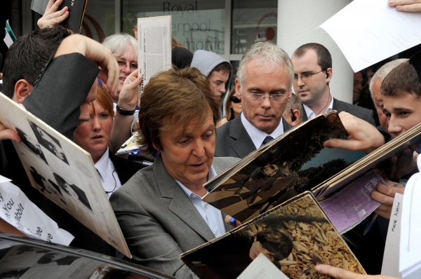 Photo Flash: Paul McCartney Visits Liverpool Philharmonic Hall Image