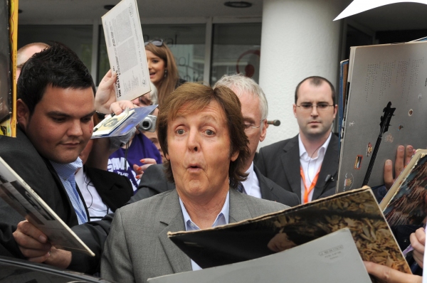 Photo Flash: Paul McCartney Visits Liverpool Philharmonic Hall Image