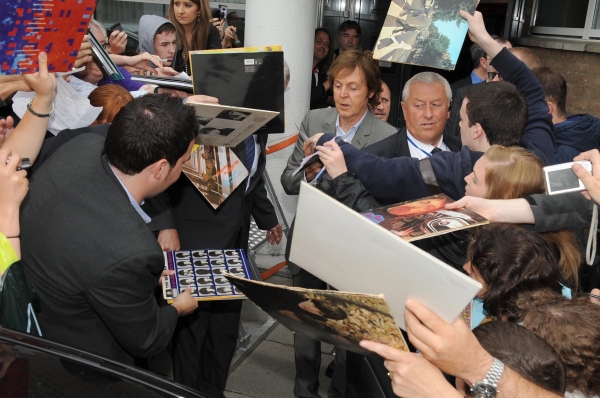 Photo Flash: Paul McCartney Visits Liverpool Philharmonic Hall Image