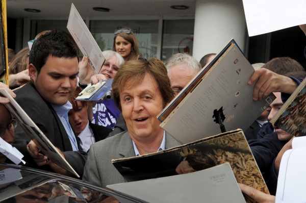 Photo Flash: Paul McCartney Visits Liverpool Philharmonic Hall Image