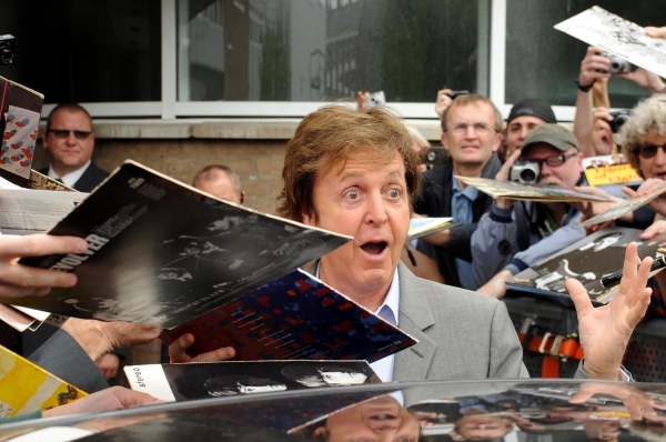 Photo Flash: Paul McCartney Visits Liverpool Philharmonic Hall Image