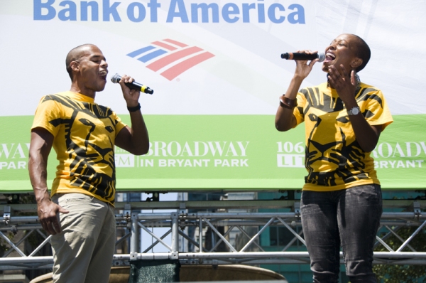Photo Flash: RENT, JERSEY BOYS, and More at Broadway in Bryant Park! Image