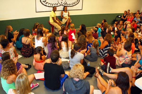Photo Flash: THE BOOK OF MORMON's Nikki M. James Speaks at Broadway Artists Alliance Workshop! Image