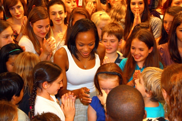 Photo Flash: THE BOOK OF MORMON's Nikki M. James Speaks at Broadway Artists Alliance Workshop! Image