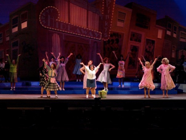 Marissa Jaret Winokur and the cast of HAIRSPRAY Opens at the Hollywood Bowl Photo