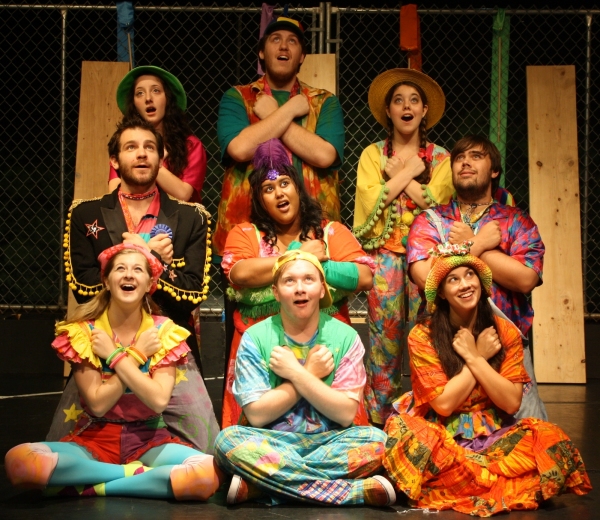 Photo Flash: GODSPELL Rehearsal at Steps Off Broadway Productions Image