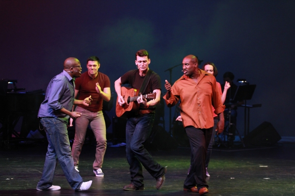 Tituss Burgess, James Kinney, Jarrod Emick and Quentin Earl Darrington Photo