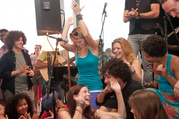 Photo Coverage: HAIR Cast Holds Broadway Impact Be-In! Image