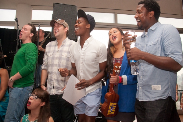 Photo Coverage: HAIR Cast Holds Broadway Impact Be-In!  Image