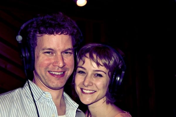 Photo Flash: DEATH TAKES A HOLIDAY in the Recording Studio! Image
