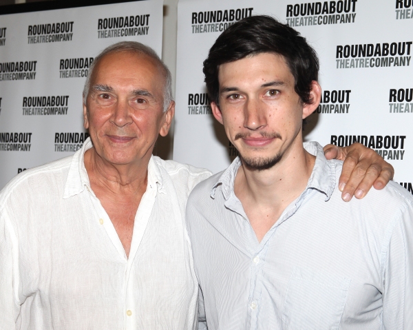 Frank Langella & Adam Driver attending the Meet & Greet for the Roundabout Theatre Co Photo
