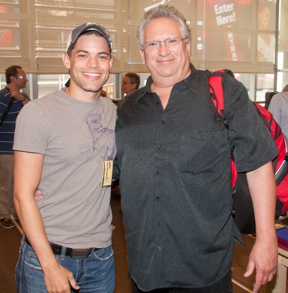 Photo Coverage: Cast and Creative Team of Paper Mill Playhouse's NEWSIES Meets the Press! Image