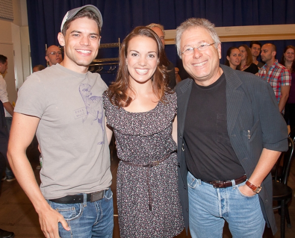 Photo Coverage: Cast and Creative Team of Paper Mill Playhouse's NEWSIES Meets the Press! Image