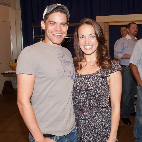 Photo Coverage: Cast and Creative Team of Paper Mill Playhouse's NEWSIES Meets the Press! Image