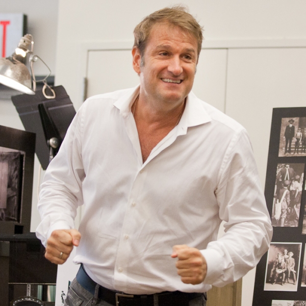 Photo Coverage: Cast and Creative Team of Paper Mill Playhouse's NEWSIES Meets the Press! Image