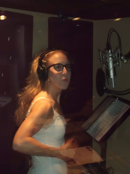 Photo Flash: SILENCE! Cast in the Recording Studio Image
