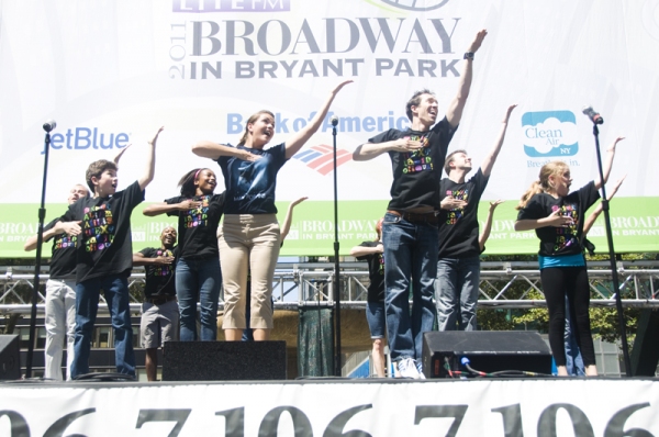 Photo Coverage: PRISCILLA, MARY POPPINS, et al. at Broadway in Bryant Park! Image