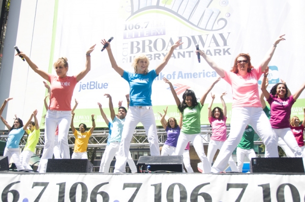 Photo Coverage: PRISCILLA, MARY POPPINS, et al. at Broadway in Bryant Park! Image