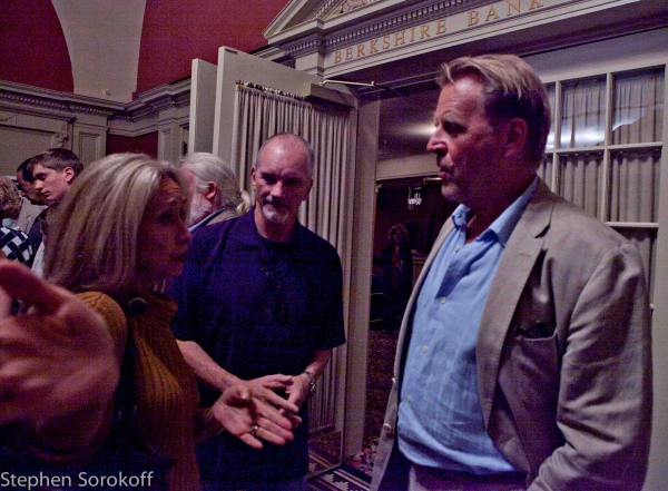 Eda Sorokoff, Bill Moloney (Christine's husband) and actor David Rasche Photo