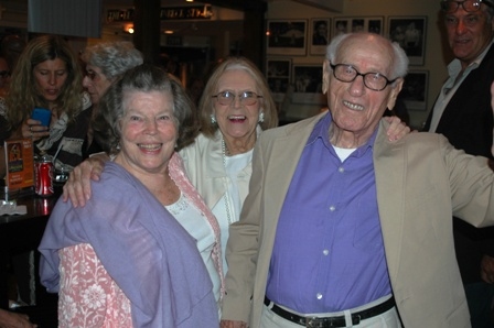 Anne Jackson, Sybil Christopher and Eli Wallach Photo
