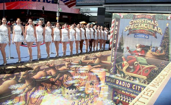 Photo Flash: Rockettes Celebrate Christmas in August! 