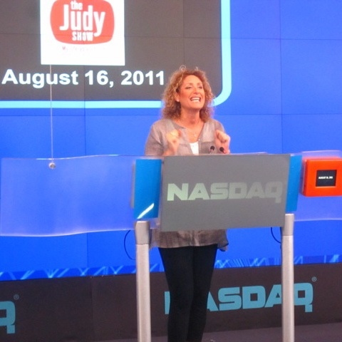 Photo Flash: Judy Gold Rings NASDAQ's Opening Bell! Image