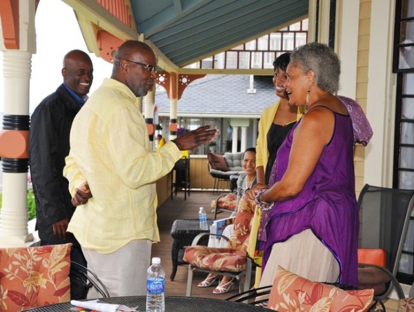 Photo Flash: STICK FLY Team Visits Martha's Vineyard Image