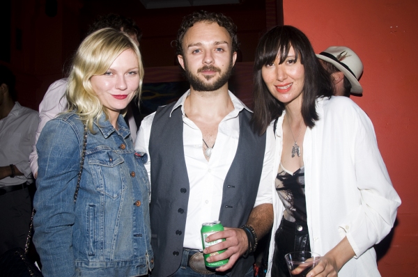 Kirsten Dunst, James Kautz and Karen O Photo