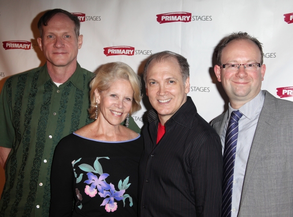 Director Mark Brokaw, Daryl Roth & Playwright Charles Busch & Artistic Director Andre Photo