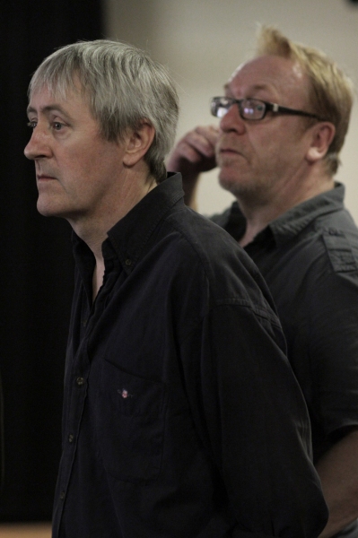 Photo Flash: Ralph Fiennes, Elisabeth Hopper, et al. in Rehearsal for THE TEMPEST Image