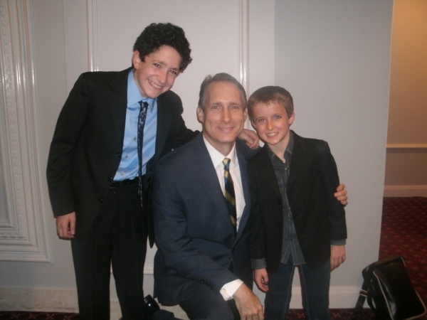 Jonah Rawitz, Gregg Edelman and John Francis Babbo Photo