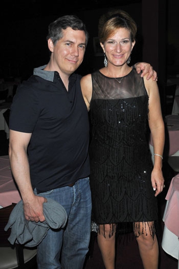 Chris Parnell and Ana Gasteyer at Catalina Jazz Club  Photo
