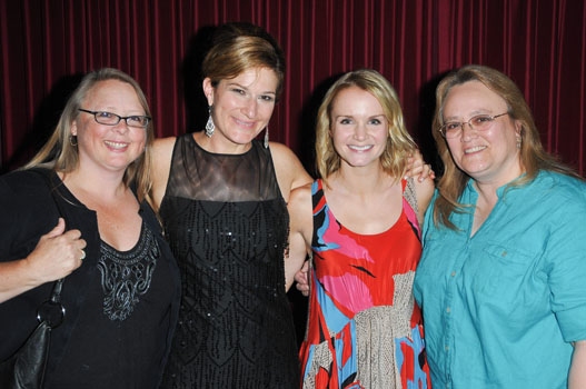 Krissi Quade, Ana Gasteyer, Kate Reinders and Wanda McClead at Catalina Jazz Club Photo