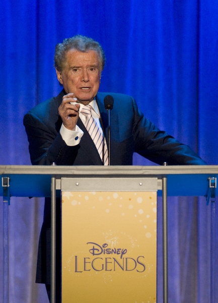 Aug. 19, 2011 - Anaheim, California, U.S. - Regis Philbin accepts his Disney Legend A Photo