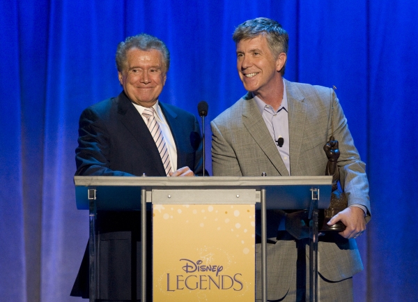 Aug. 19, 2011 - Anaheim, California, U.S. - Regis Philbin accepts his Disney Legend A Photo