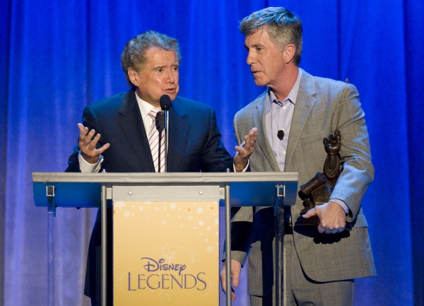 Aug. 19, 2011 - Anaheim, California, U.S. - Regis Philbin accepts his Disney Legend A Photo